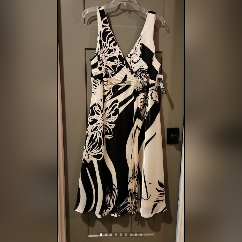 NEW ALEX Evening 18 DRESS $198 - W/TAG Formal Plus SZ